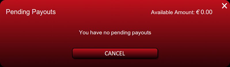 Payout error